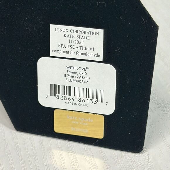Kate Spade New York With Love 8x10 Frame by Lenox - Picture 4 of 7